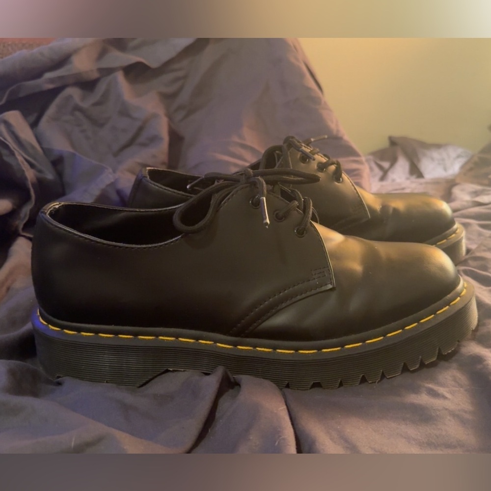 Men’s Doc Martens 1461 Smooth Leather Platform